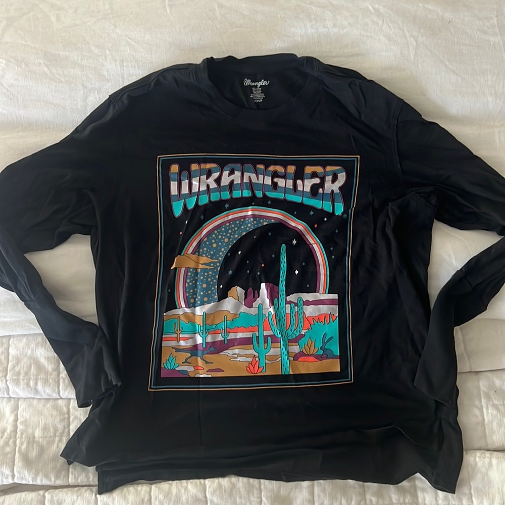 Wrangler ladies long sleeve tshirt
